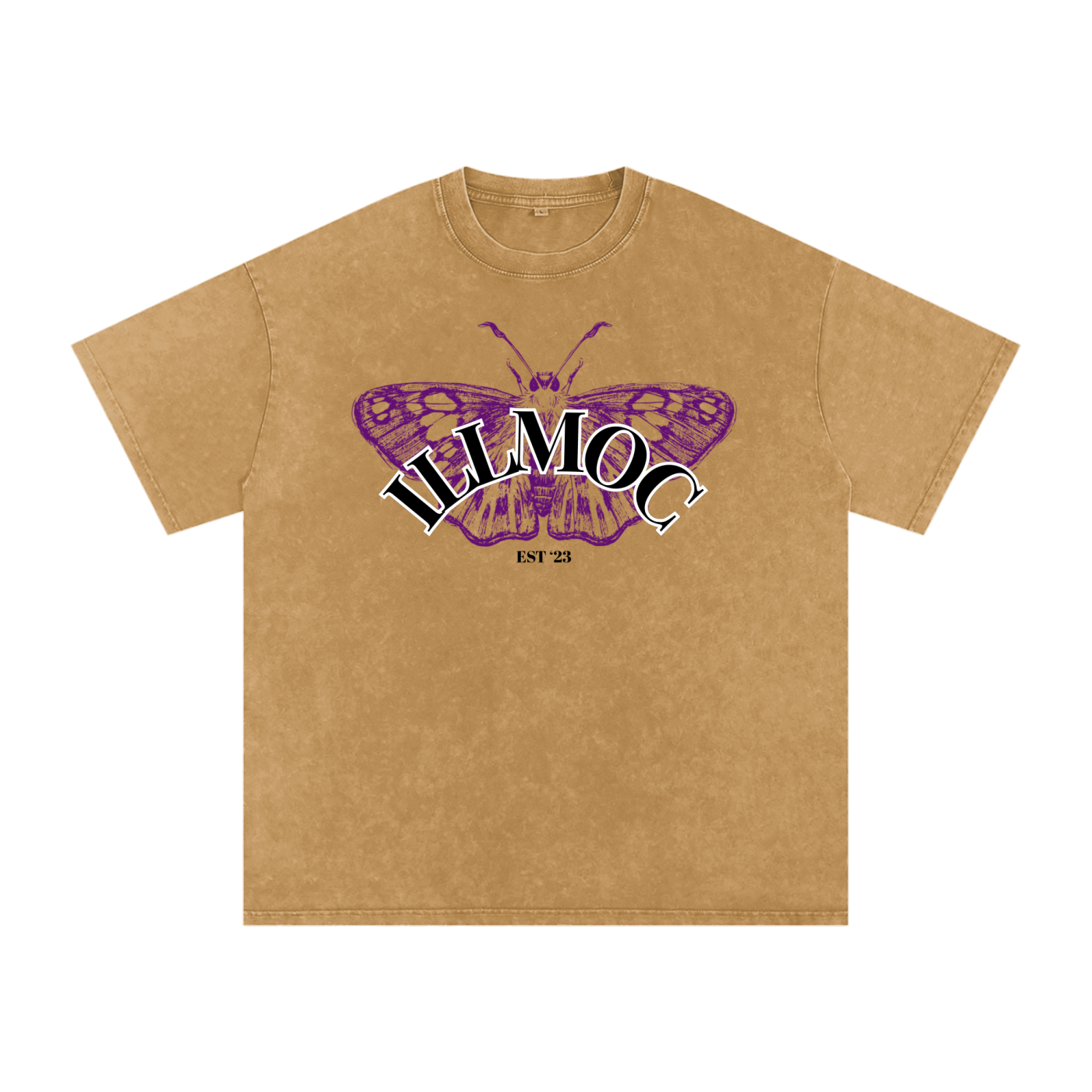Butterfly Snow Washed Tee