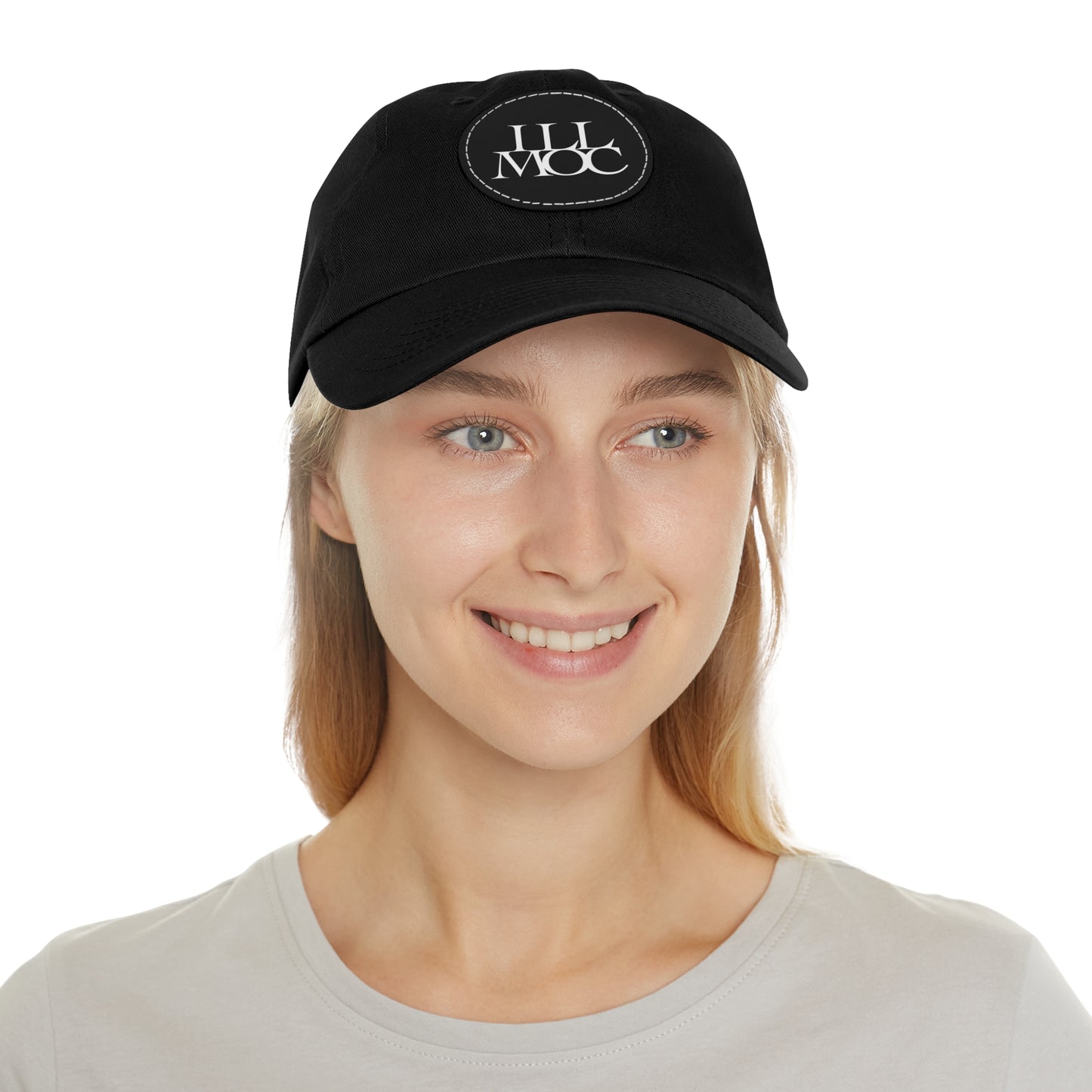 ILLMOC Dad Hat with Leather Patch