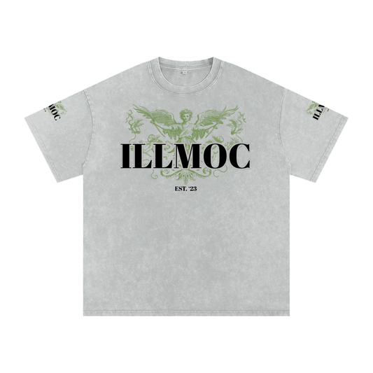 ILLMOC Angel Oversized Snow Washed Tee