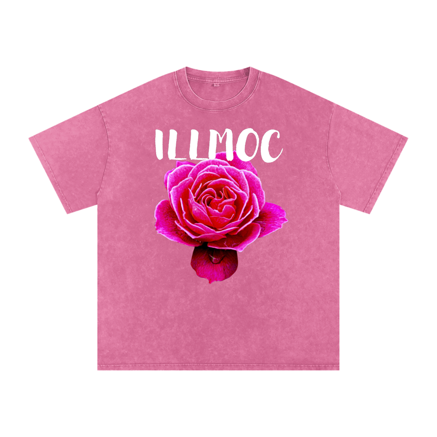 Valentine Rose Snow Washed Tee