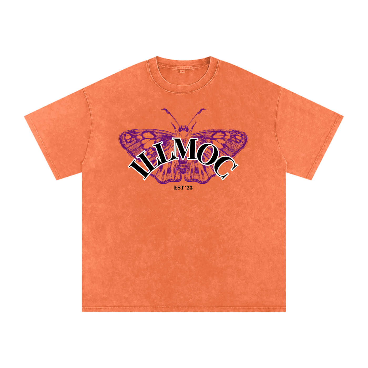 Butterfly Snow Washed Tee