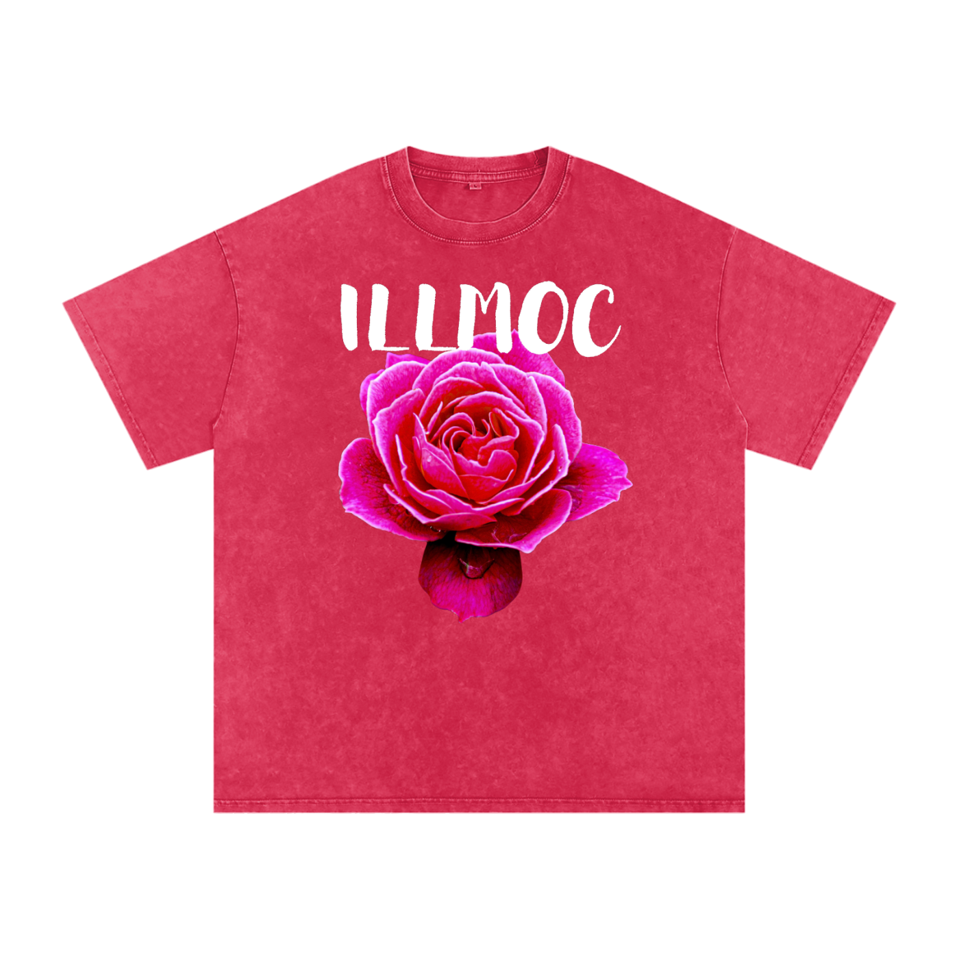 Valentine Rose Snow Washed Tee