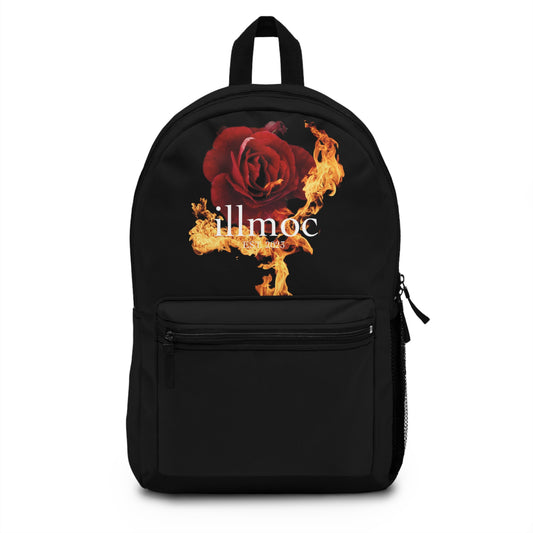ILLMOC Flame Rose Backpack