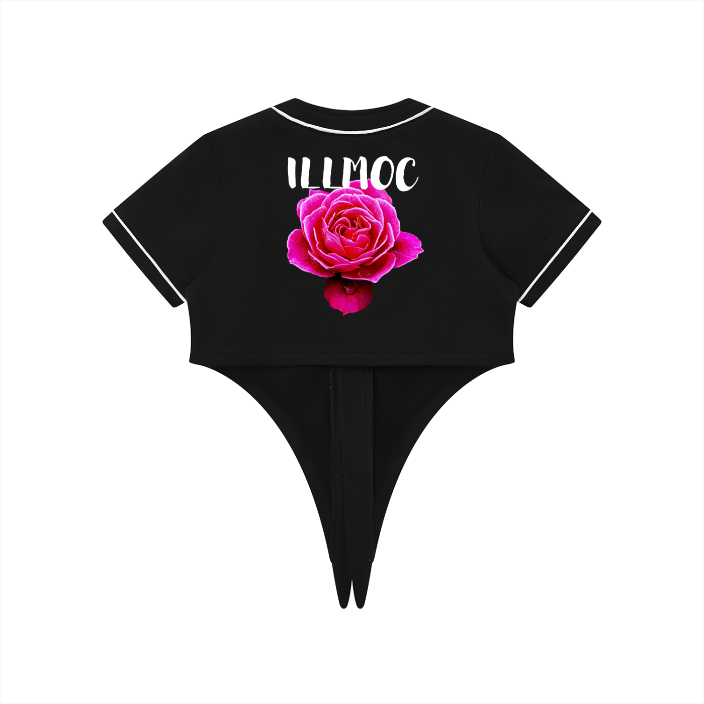 Valentine Rose Women's Piping Baseball Jersey