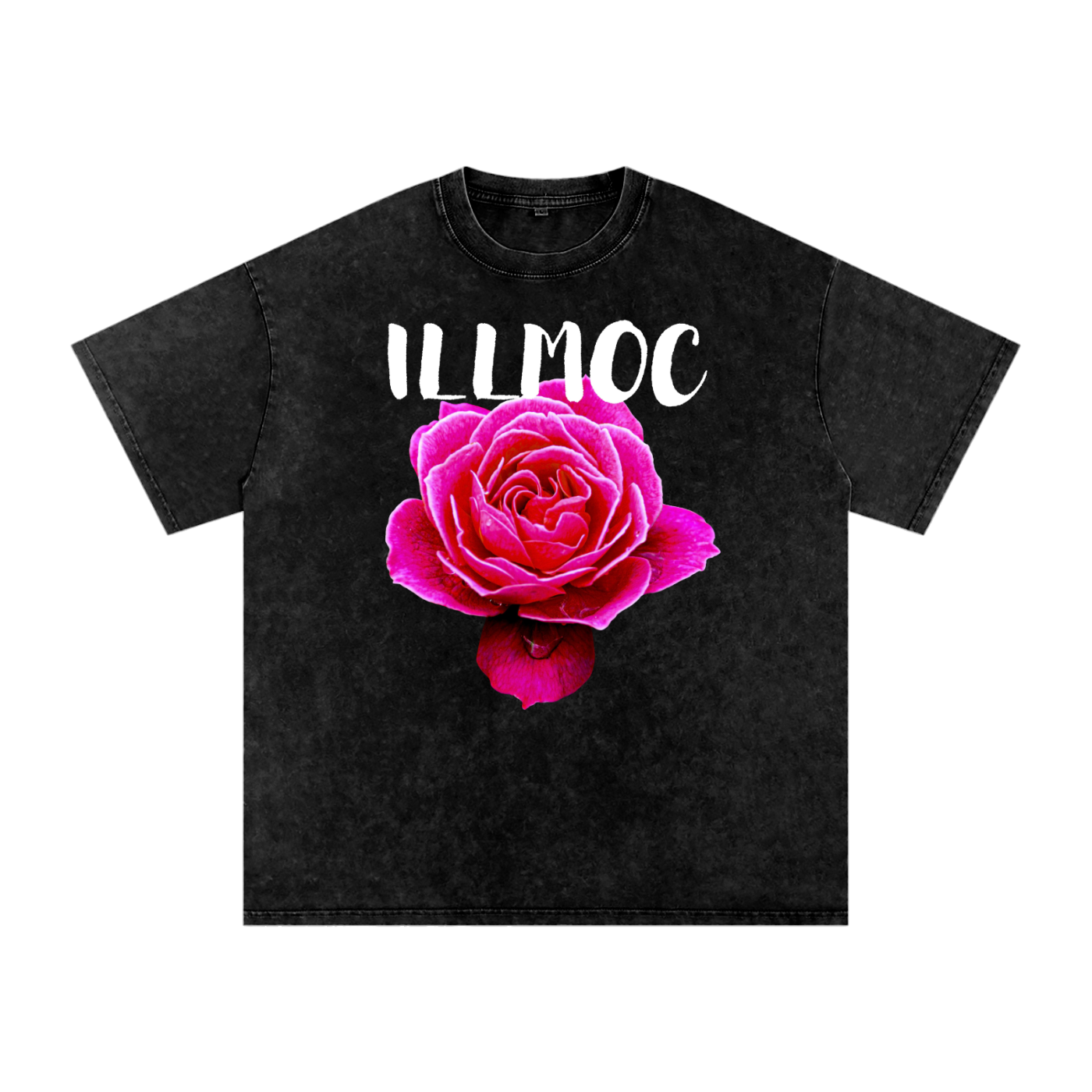 Valentine Rose Snow Washed Tee