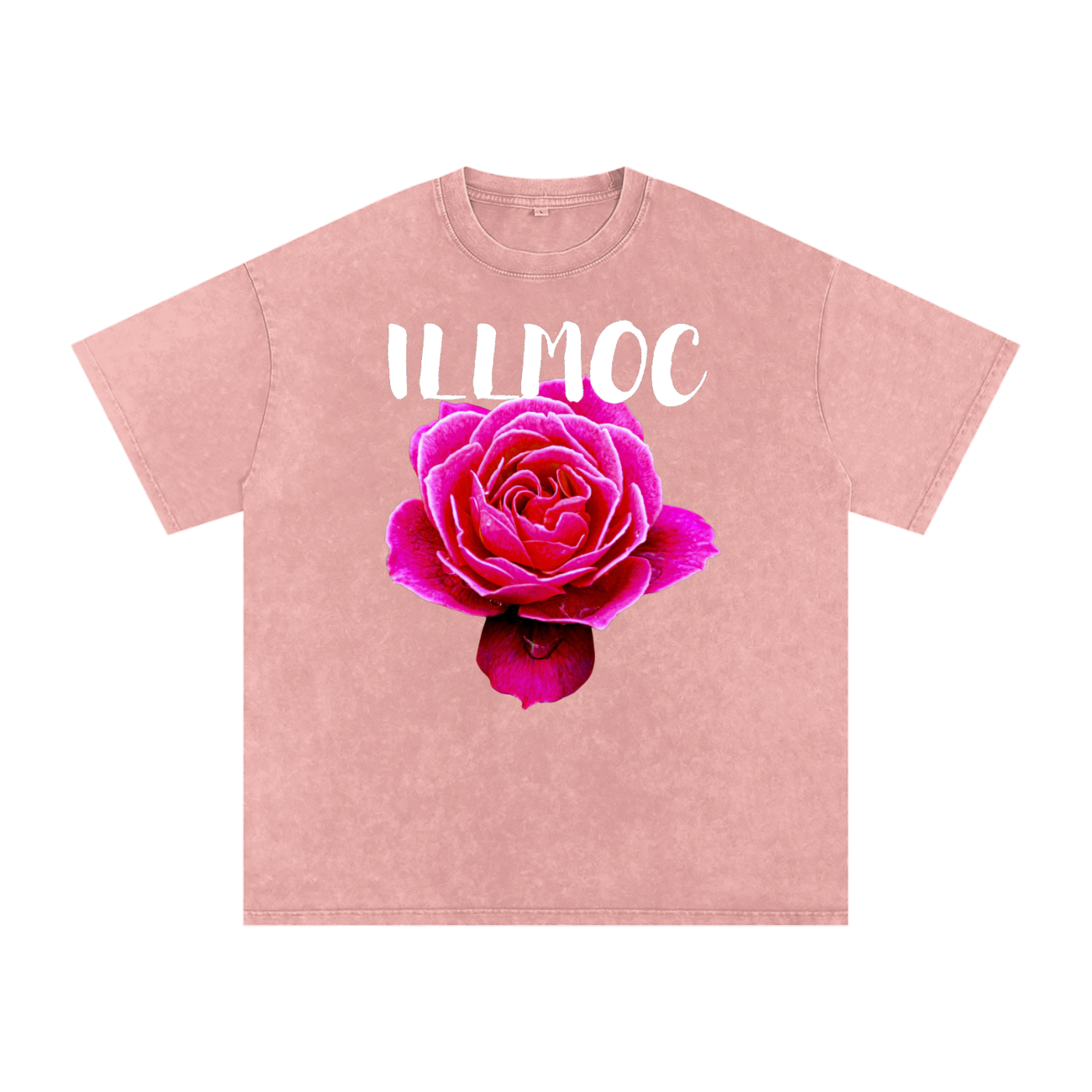 Valentine Rose Snow Washed Tee