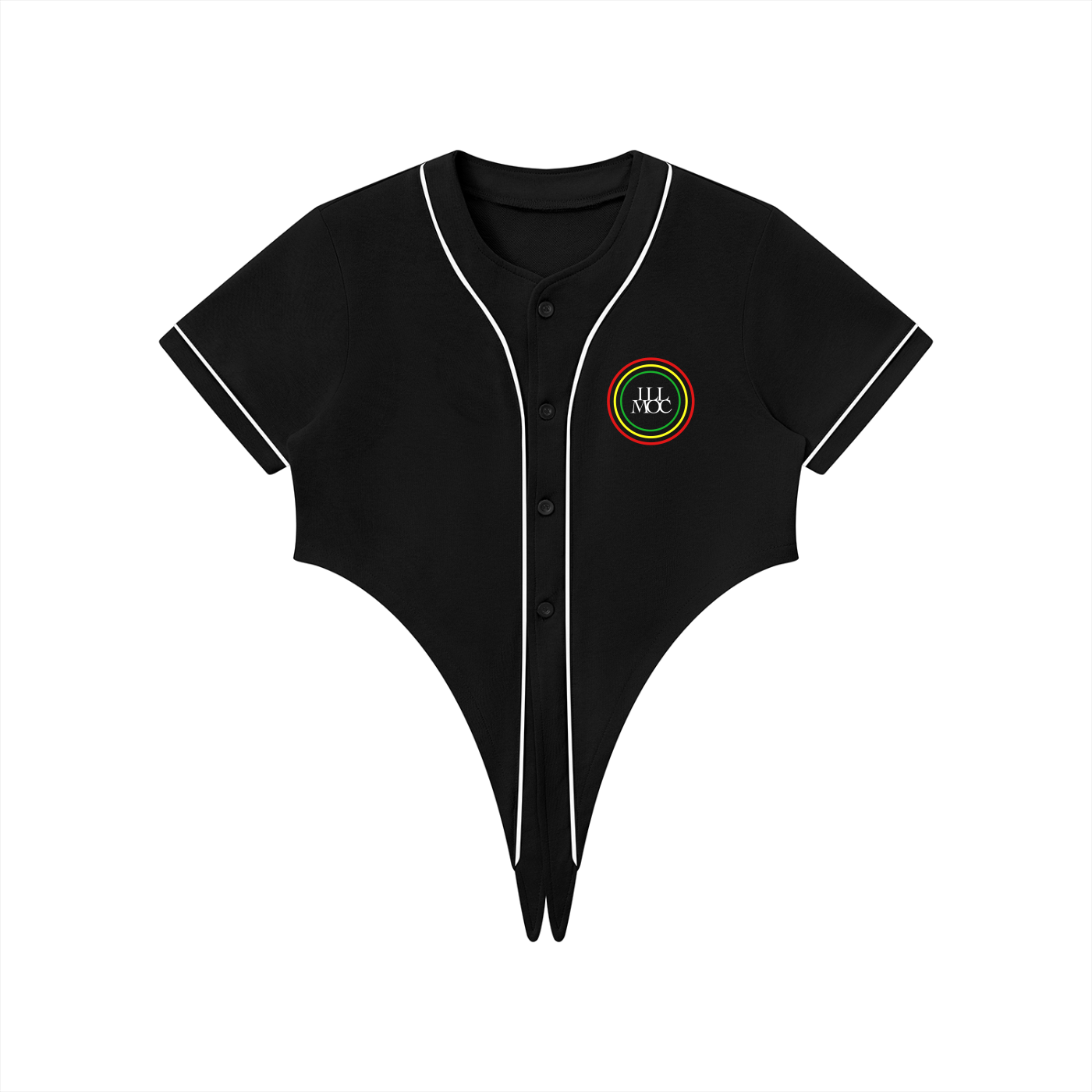 Rasta Women's Piping Baseball Jersey